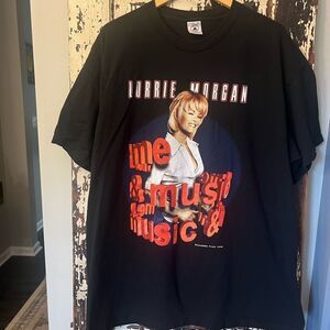 Lorrie Morgan Vintage 90’s official tour T-shirt. Size XXL. Country music fan.